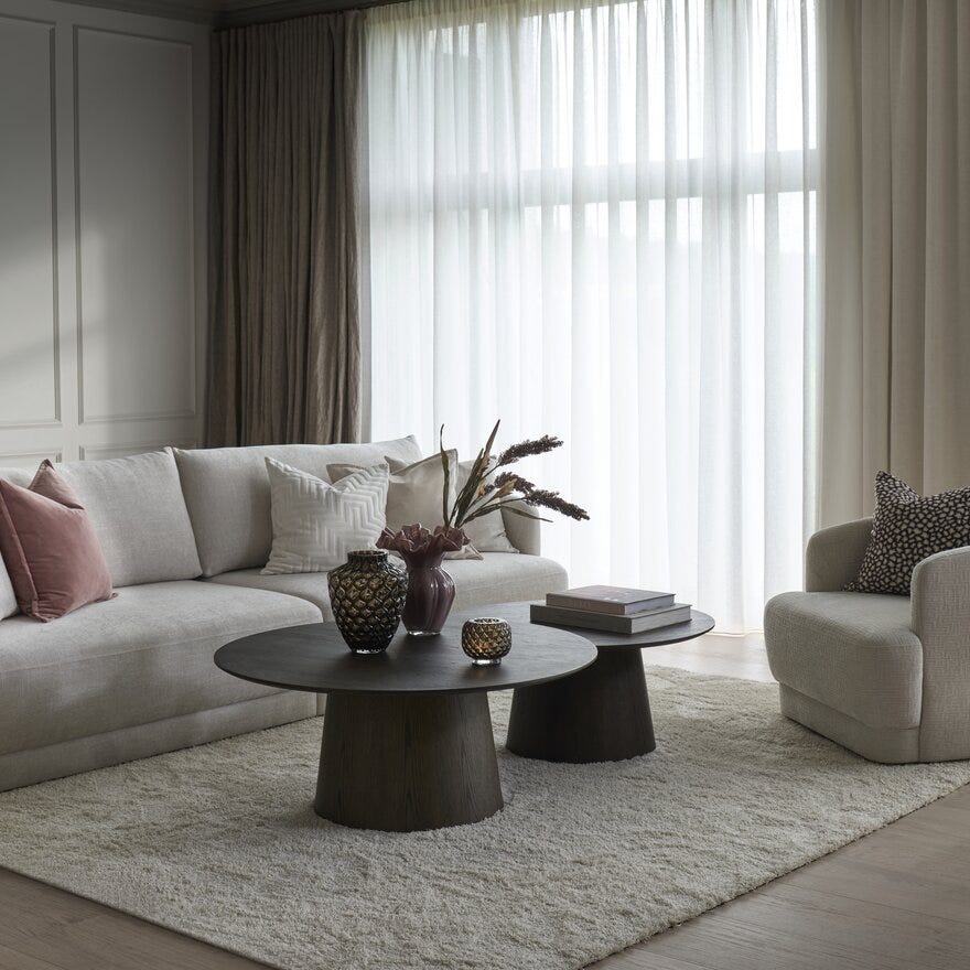 MUSE Loungestol i Beige/natur