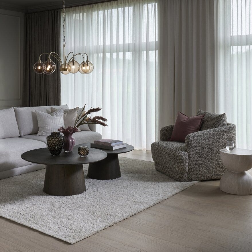 MUSE 4 seter i Beige/natur