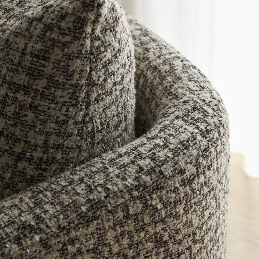 MUSE Loungestol i Beige/natur