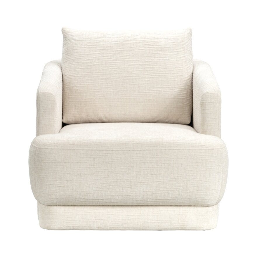 MUSE Loungestol i Beige/natur