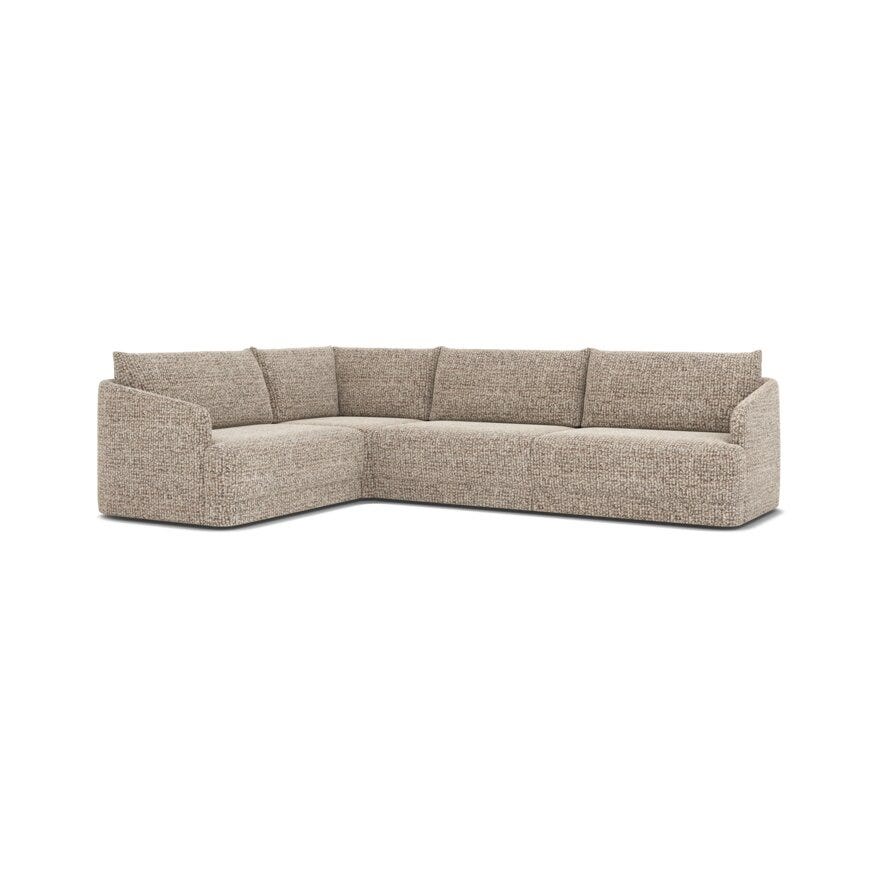 MUSE Hjørnesofa i Beige/natur