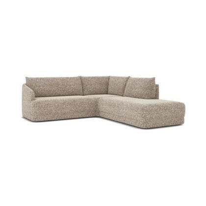 Muse hjørnesofa med endeavslutning