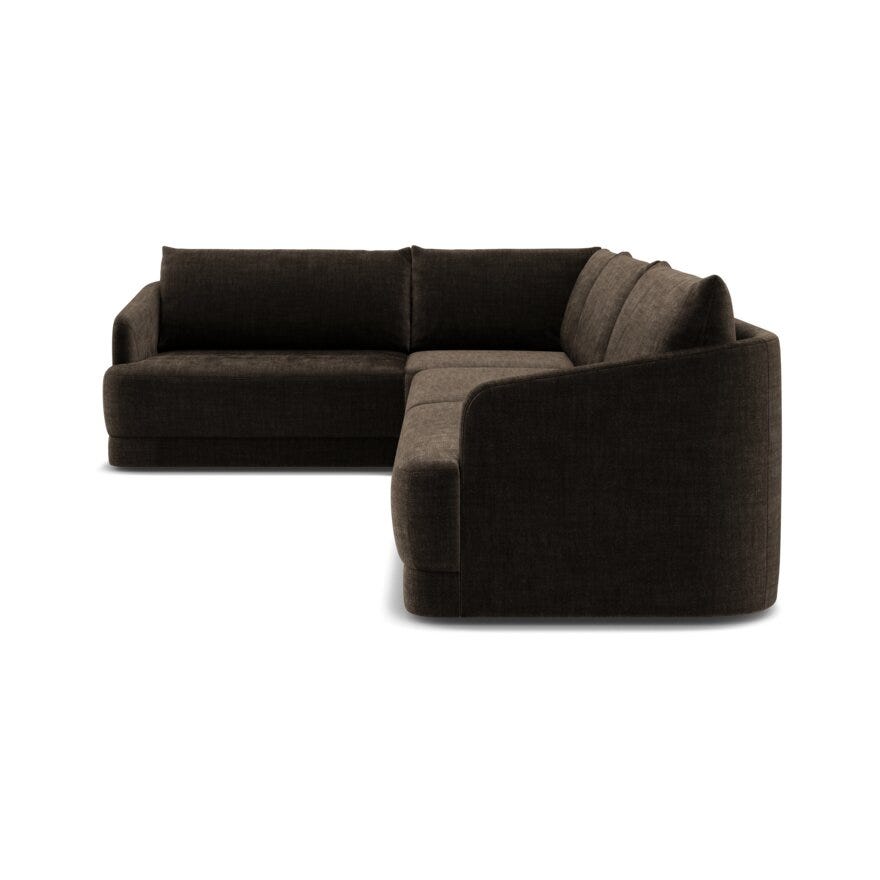 MUSE Hjørnesofa i Svart