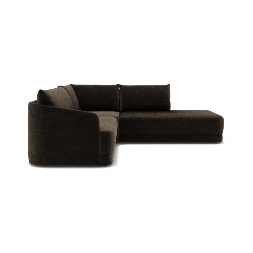 MUSE Hjørnesofa i Svart