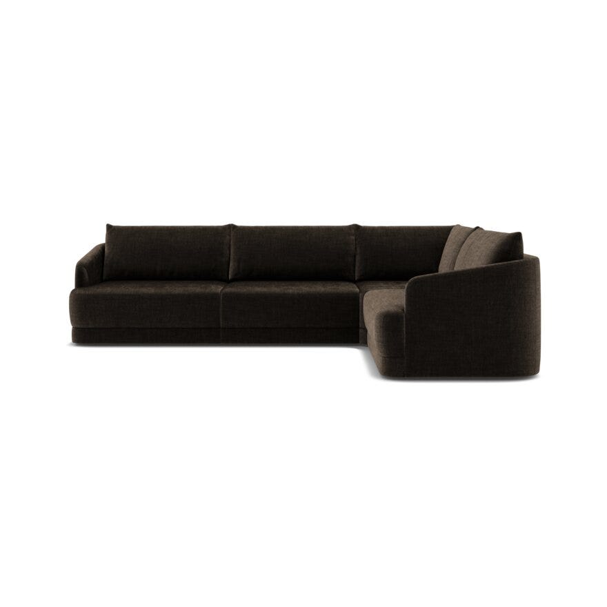 MUSE Hjørnesofa i Svart