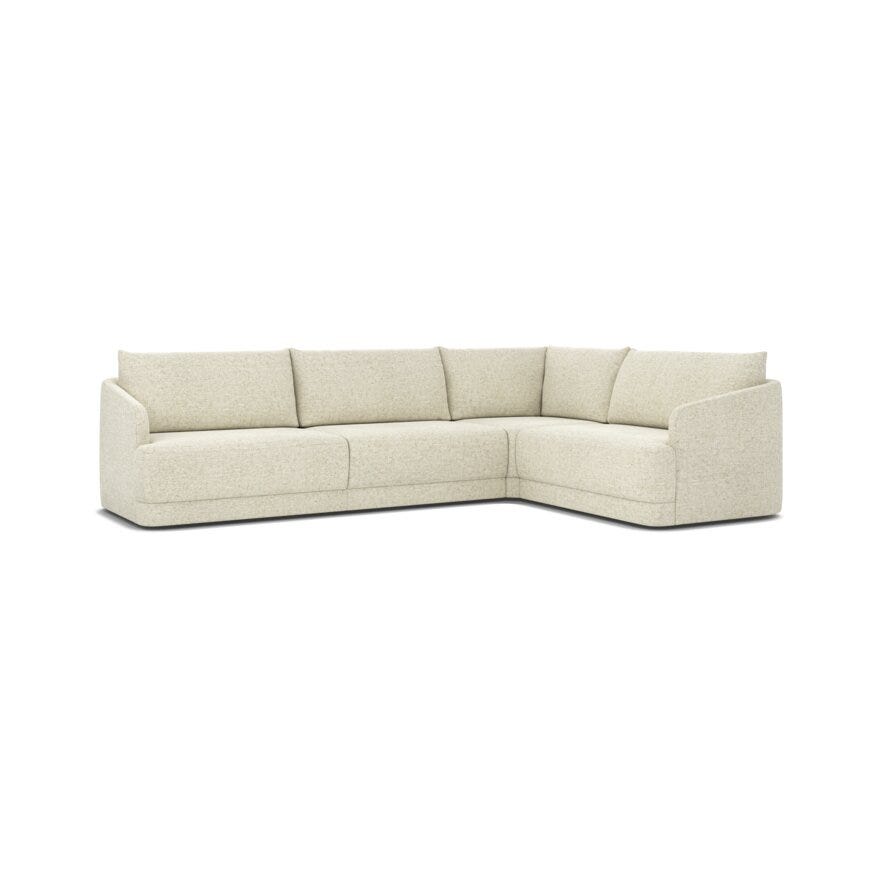 MUSE Hjørnesofa i Hvit