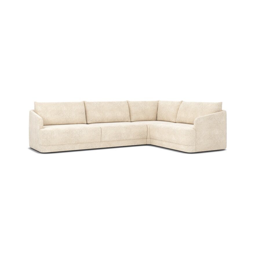 MUSE Hjørnesofa i Beige/natur