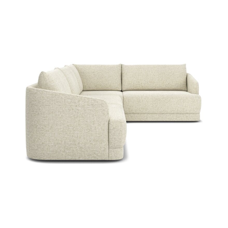 MUSE Hjørnesofa i Hvit