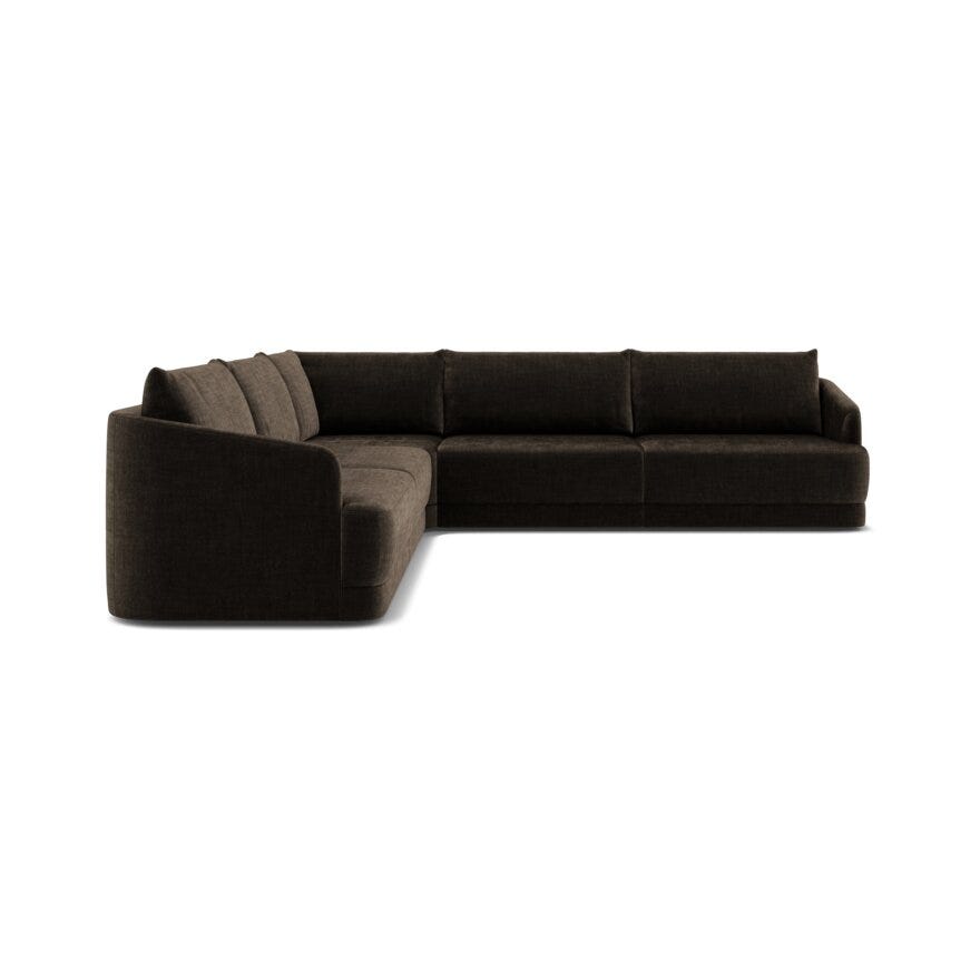 MUSE Hjørnesofa i Svart