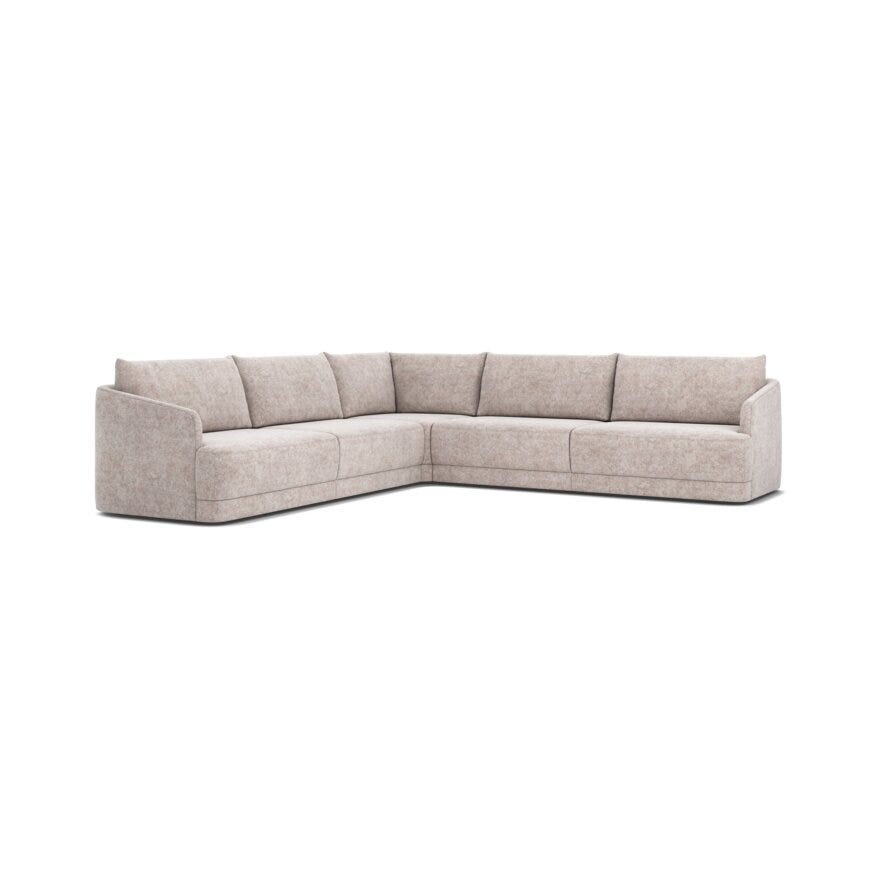 MUSE Hjørnesofa i Beige/natur
