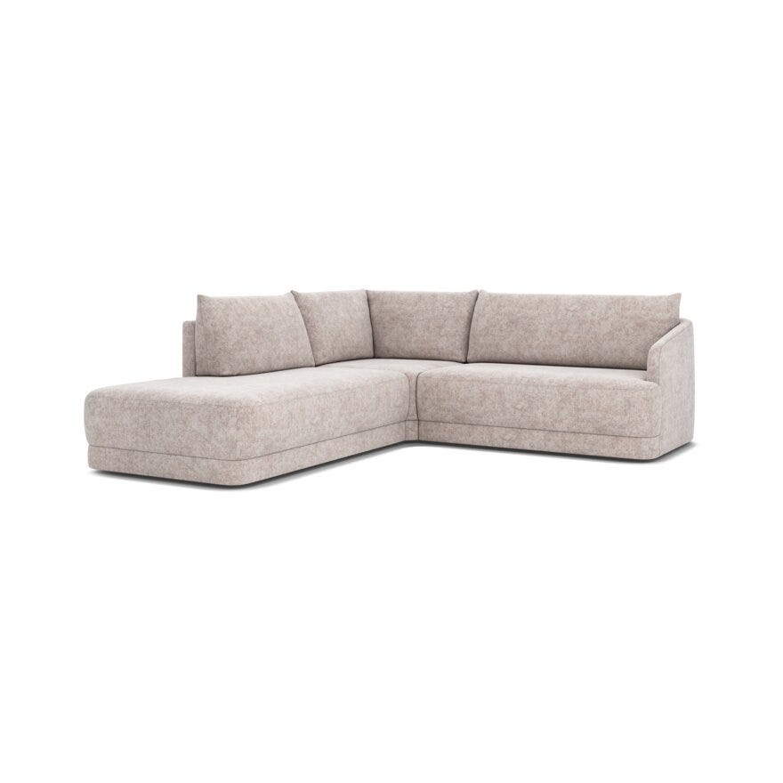 MUSE Hjørnesofa i Beige/natur