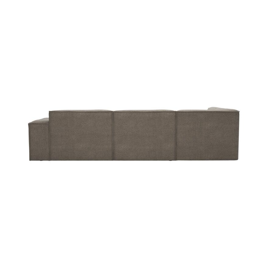 QUADRATO Hjørnesofa med endeavslutning i Beige/natur