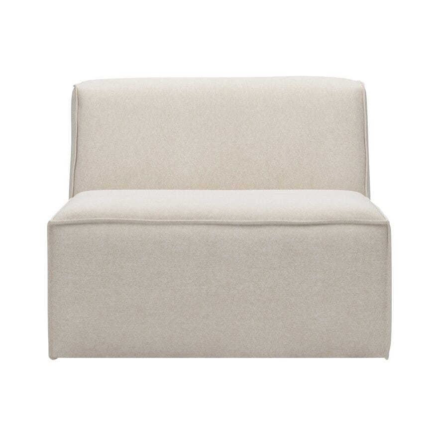 QUADRATO Loungestol i Beige/natur
