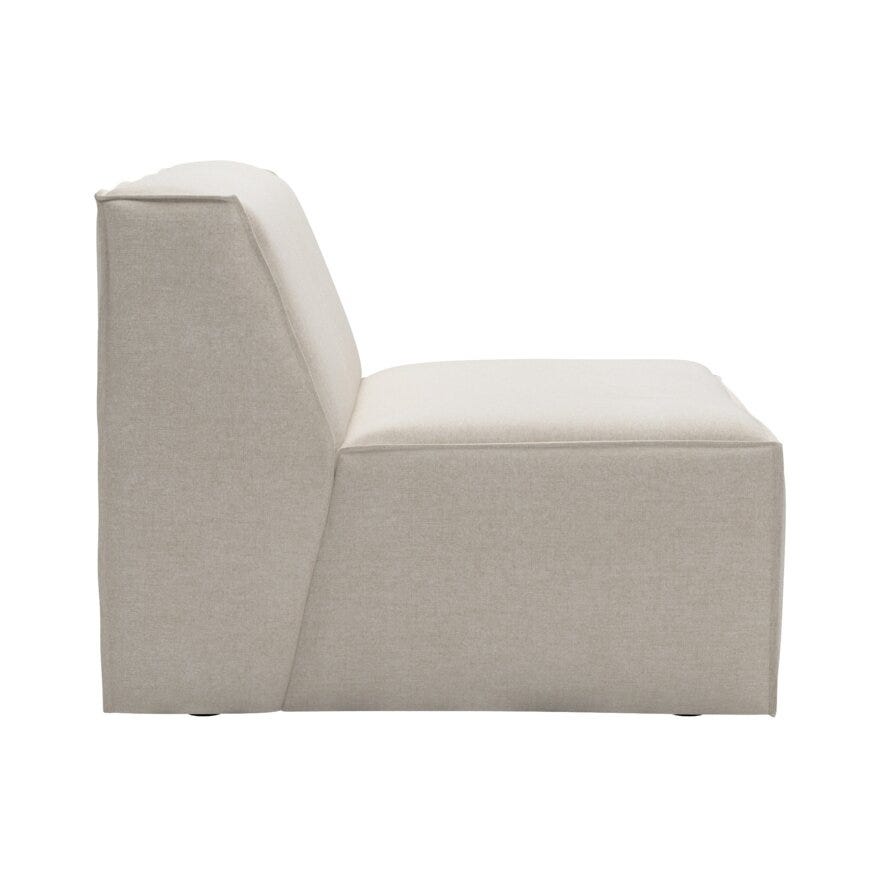 QUADRATO Loungestol i Beige/natur