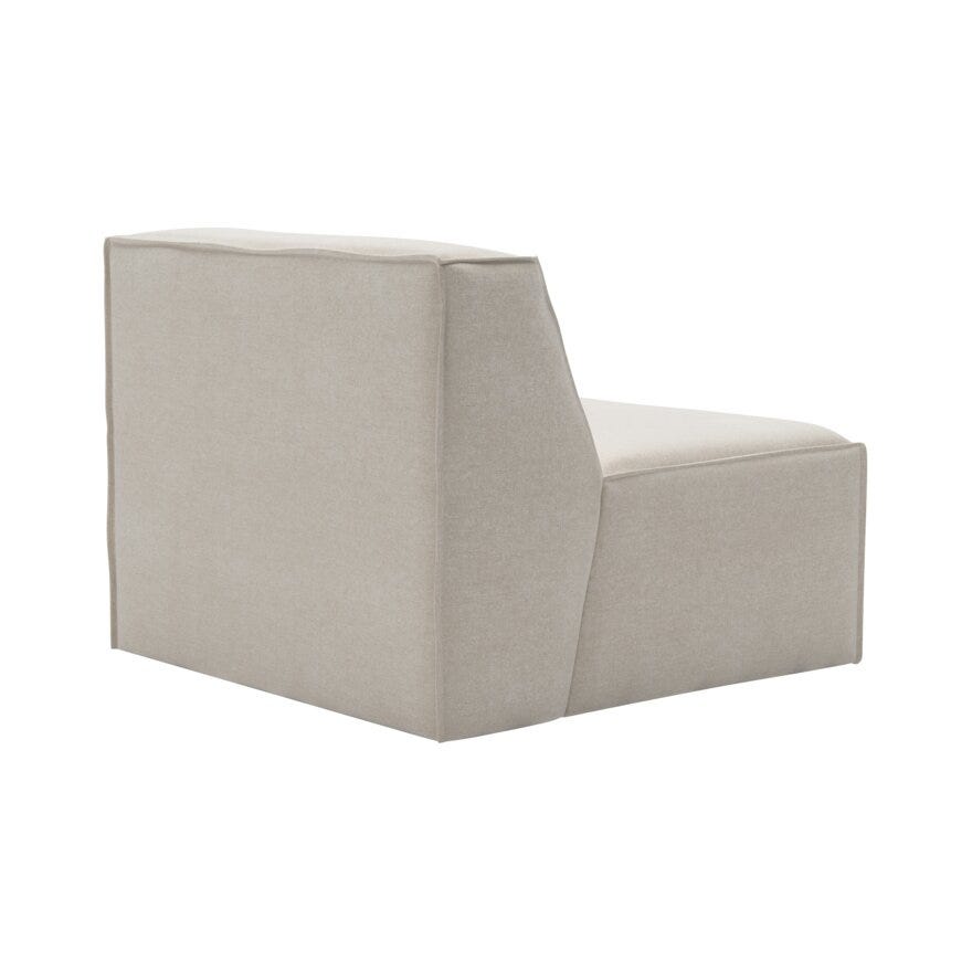 QUADRATO Loungestol i Beige/natur