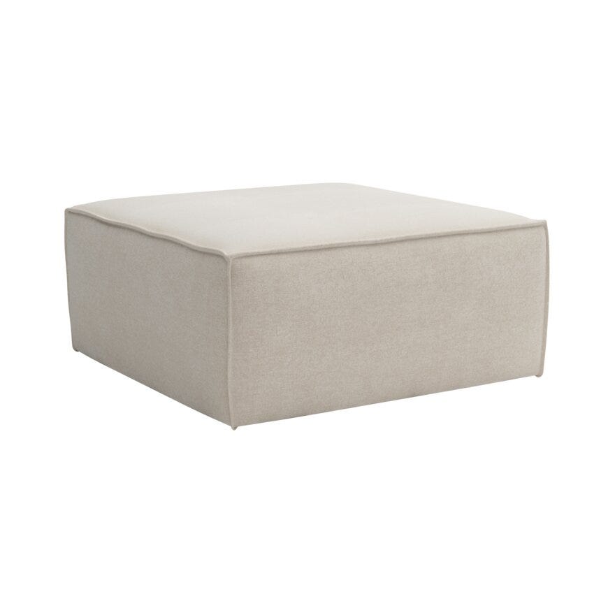 QUADRATO Pall 93x93 cm i Beige/natur