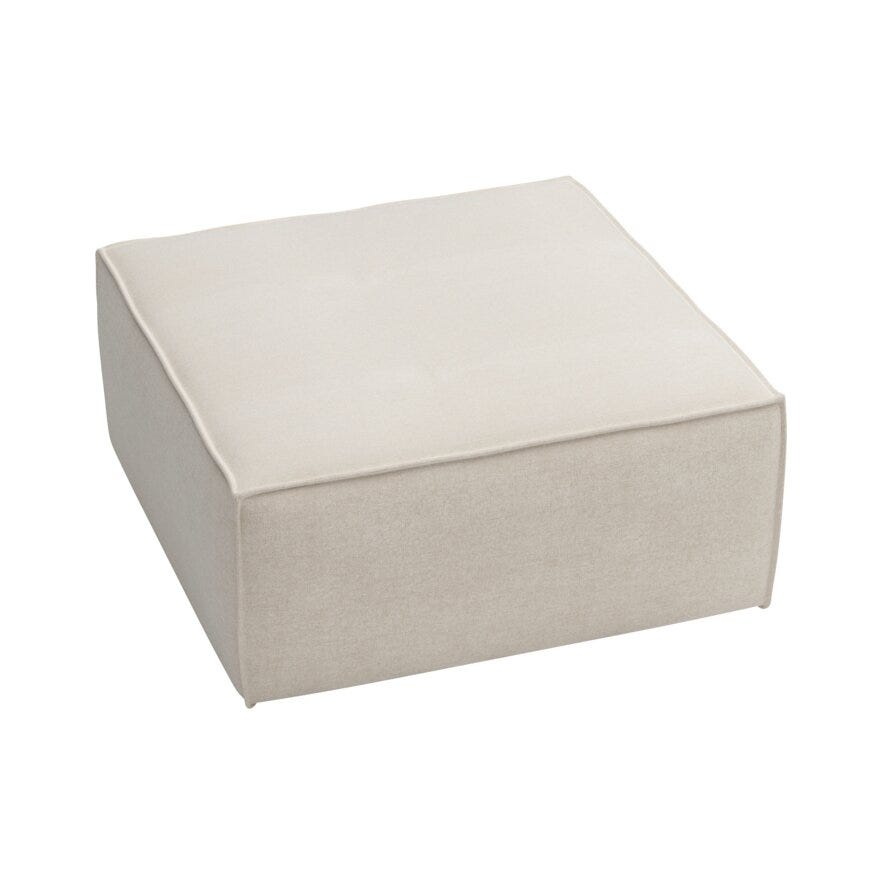 QUADRATO Pall 93x93 cm i Beige/natur