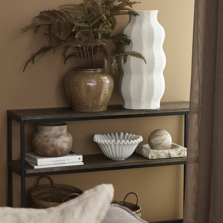 SEVILLA Krukke Ø24 cm i Beige/natur
