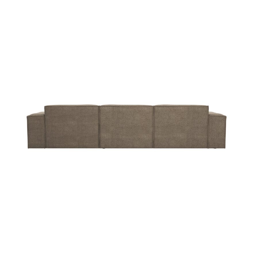 QUADRATO Hjørnesofa med sjeselong i Beige/natur