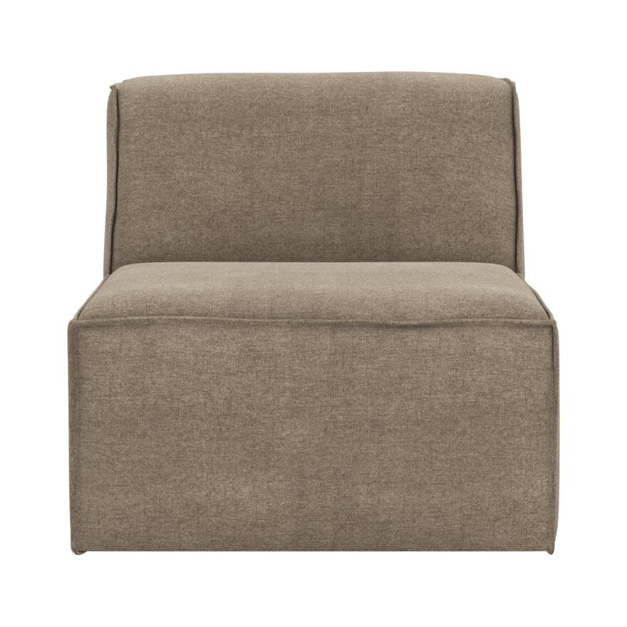 QUADRATO Loungestol i Beige/natur
