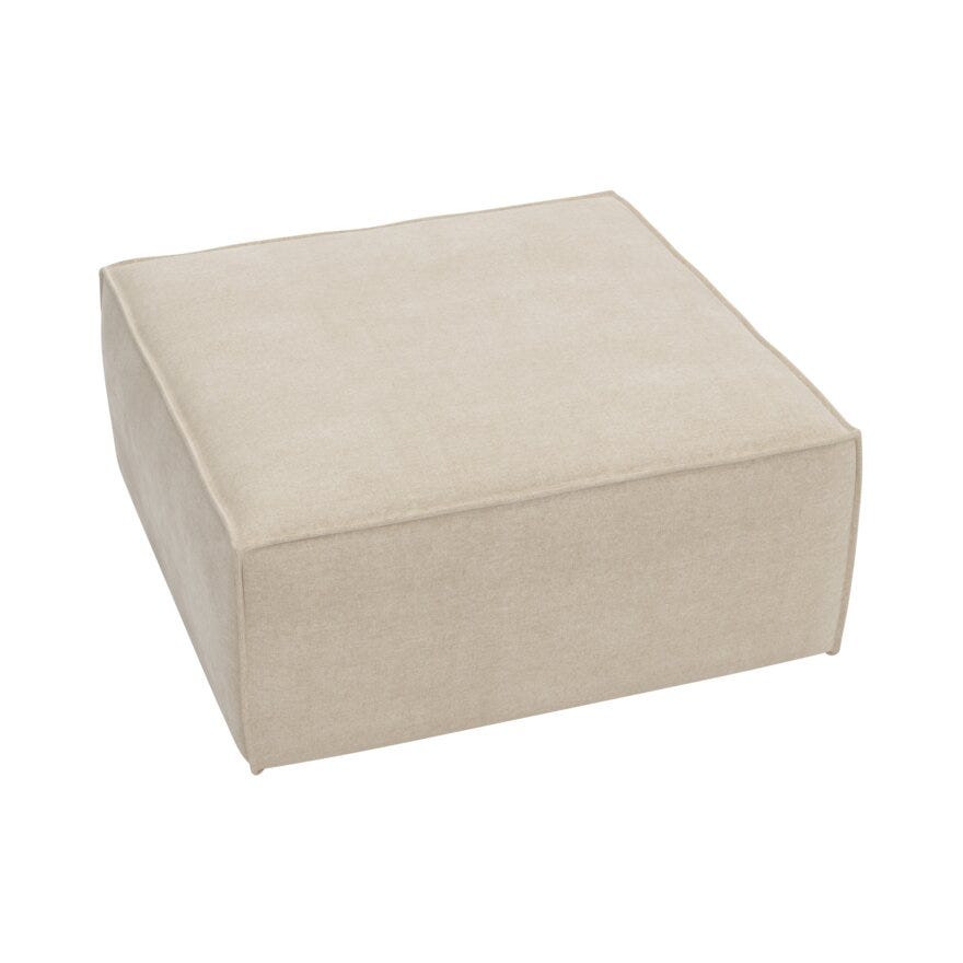 QUADRATO Pall 93x93 cm i Beige/natur