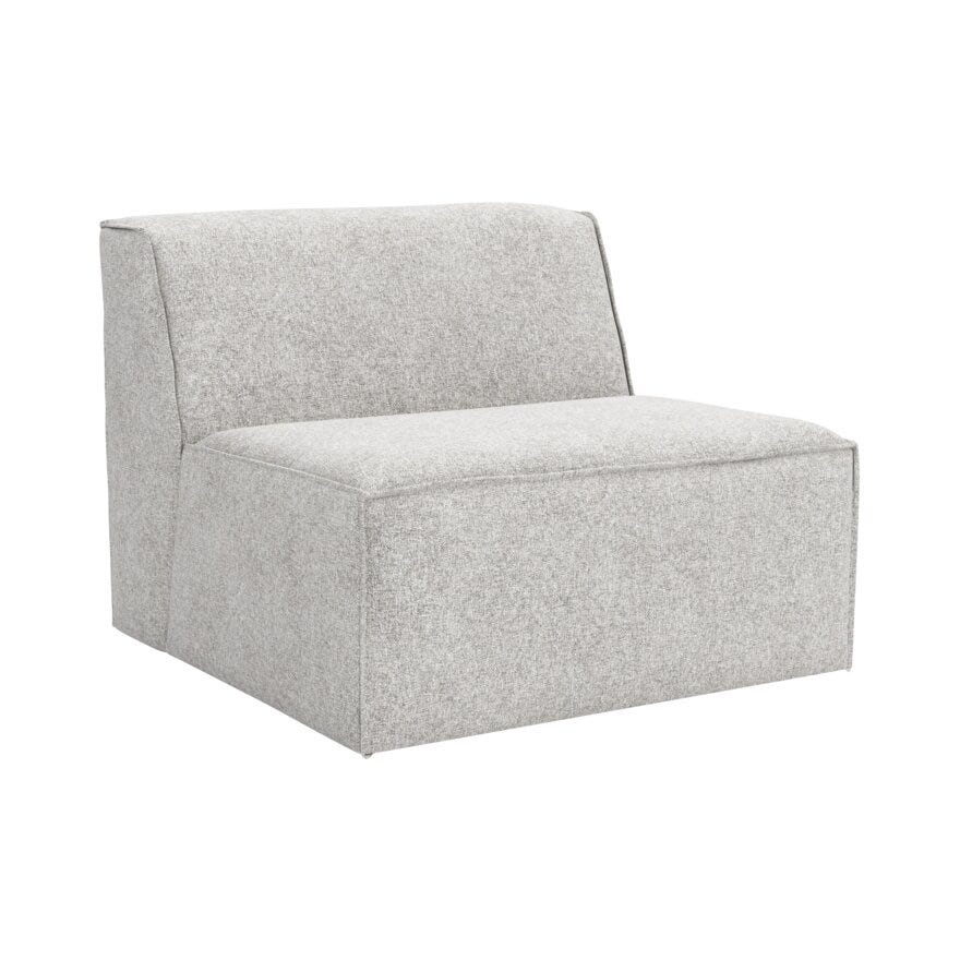 QUADRATO Loungestol i Beige/natur