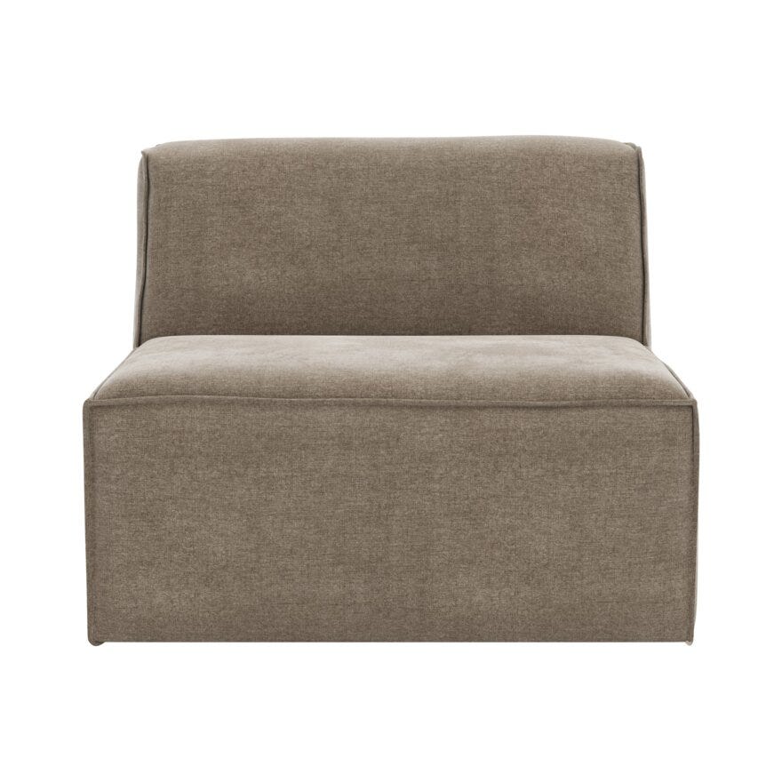 QUADRATO Loungestol i Beige/natur