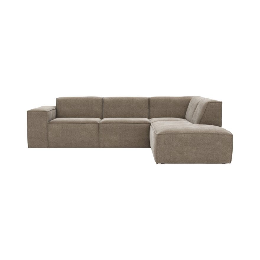 QUADRATO Hjørnesofa i Beige/natur