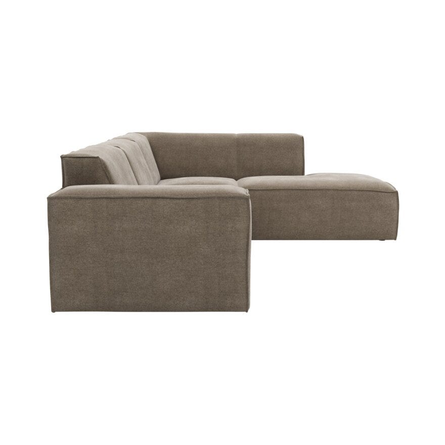 QUADRATO Hjørnesofa i Beige/natur