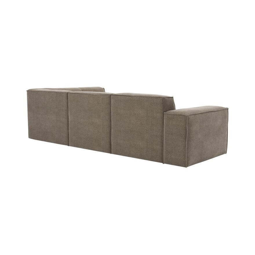 QUADRATO Hjørnesofa i Beige/natur
