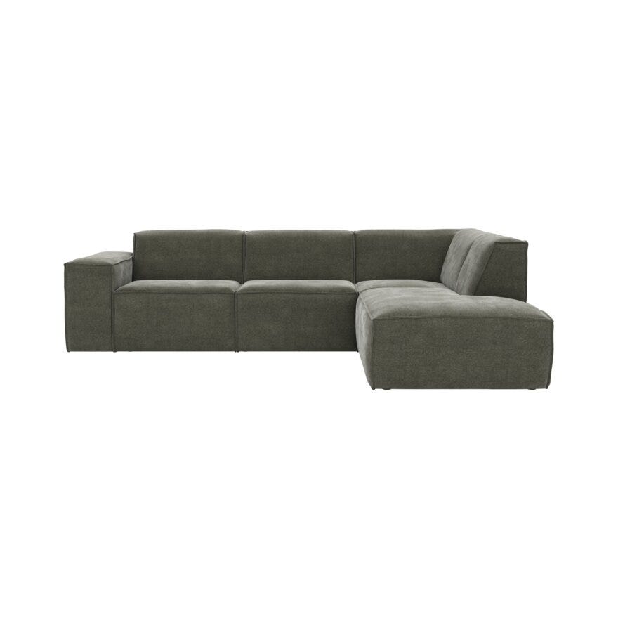 QUADRATO Hjørnesofa i Grønn