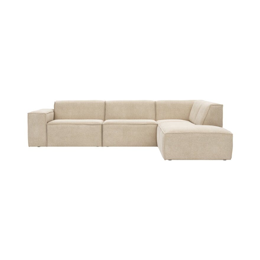 QUADRATO Hjørnesofa i Beige/natur