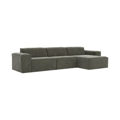 Quadrato 3 seter sofa med sjeselong XL