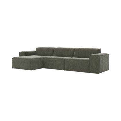 Quadrato 3 seter sofa med sjeselong XL