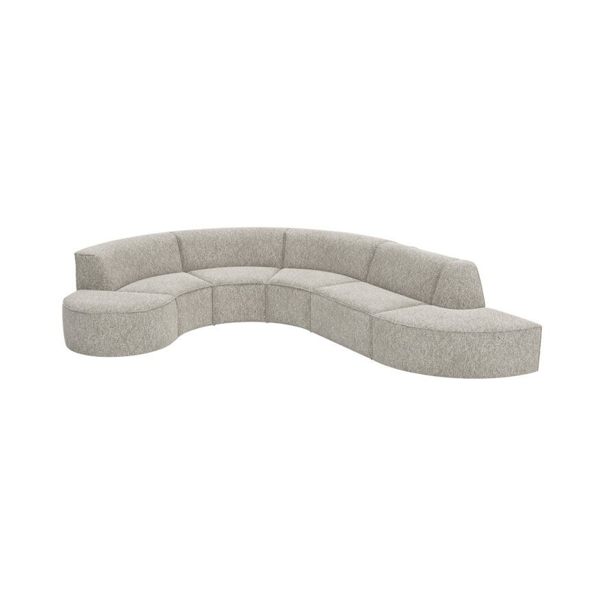 QUADRATO Modulsofa i Beige/natur