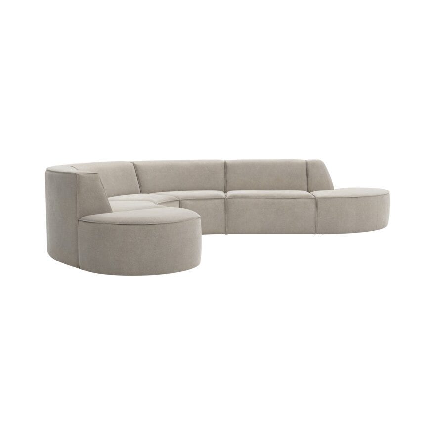 QUADRATO Modulsofa i Beige/natur