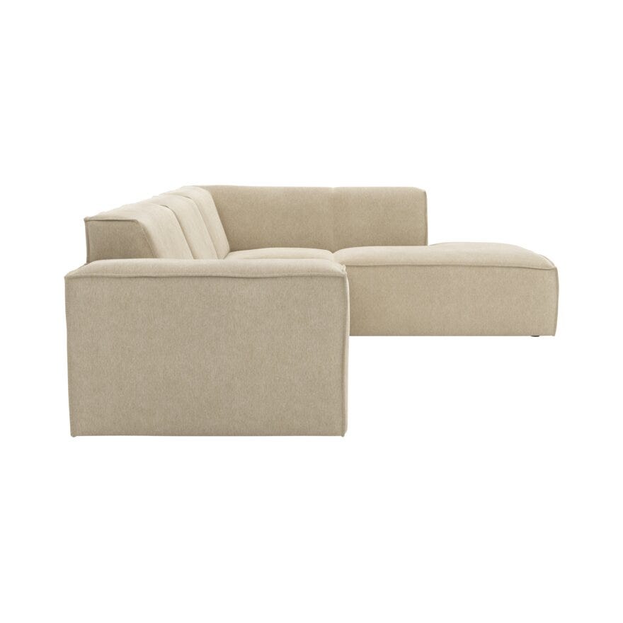QUADRATO Hjørnesofa i Beige/natur