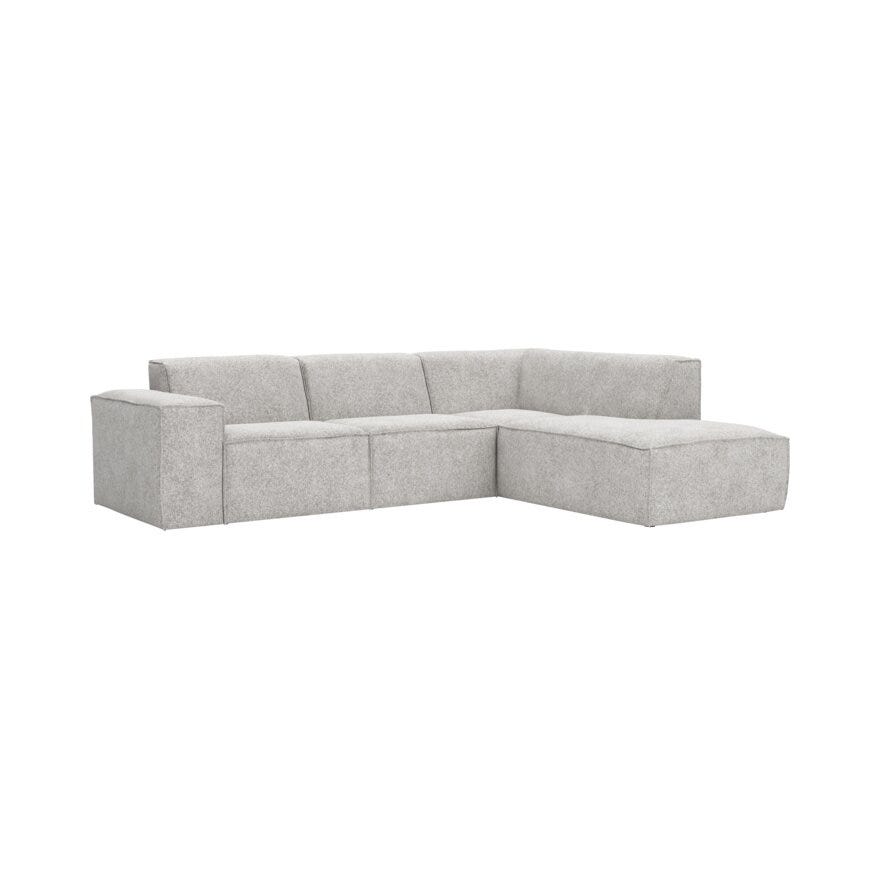 QUADRATO Hjørnesofa i Beige/natur