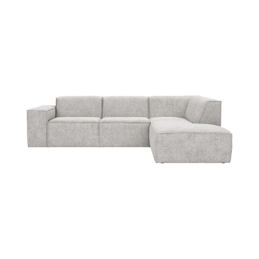 QUADRATO Hjørnesofa i Beige/natur