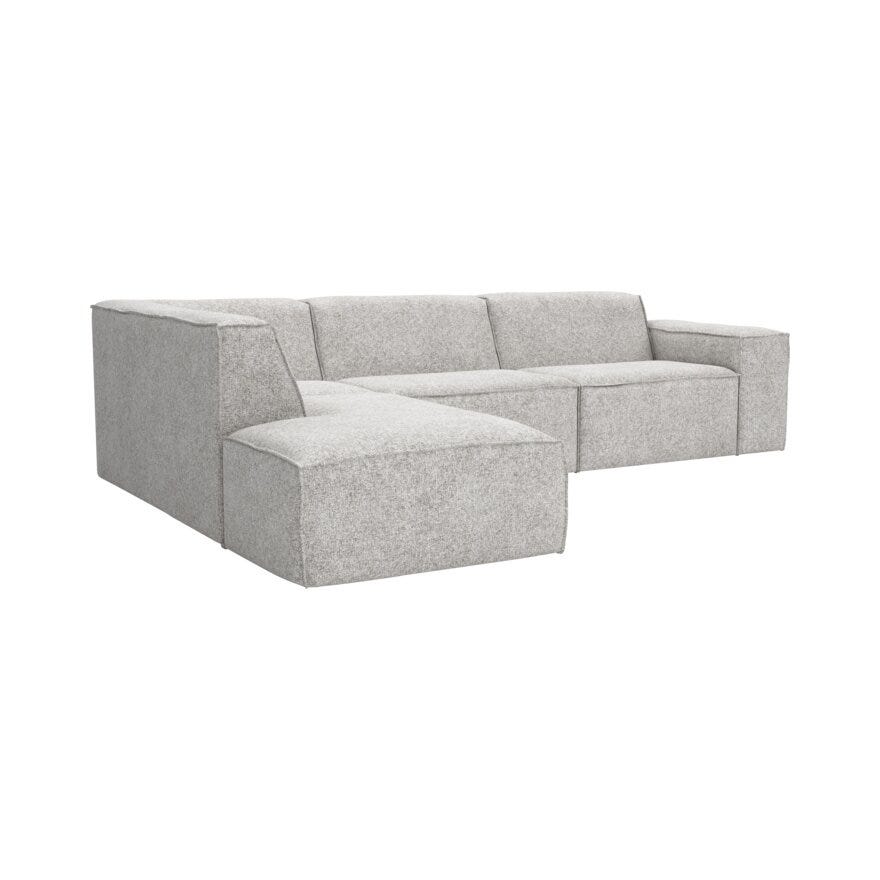 QUADRATO Hjørnesofa i Beige/natur