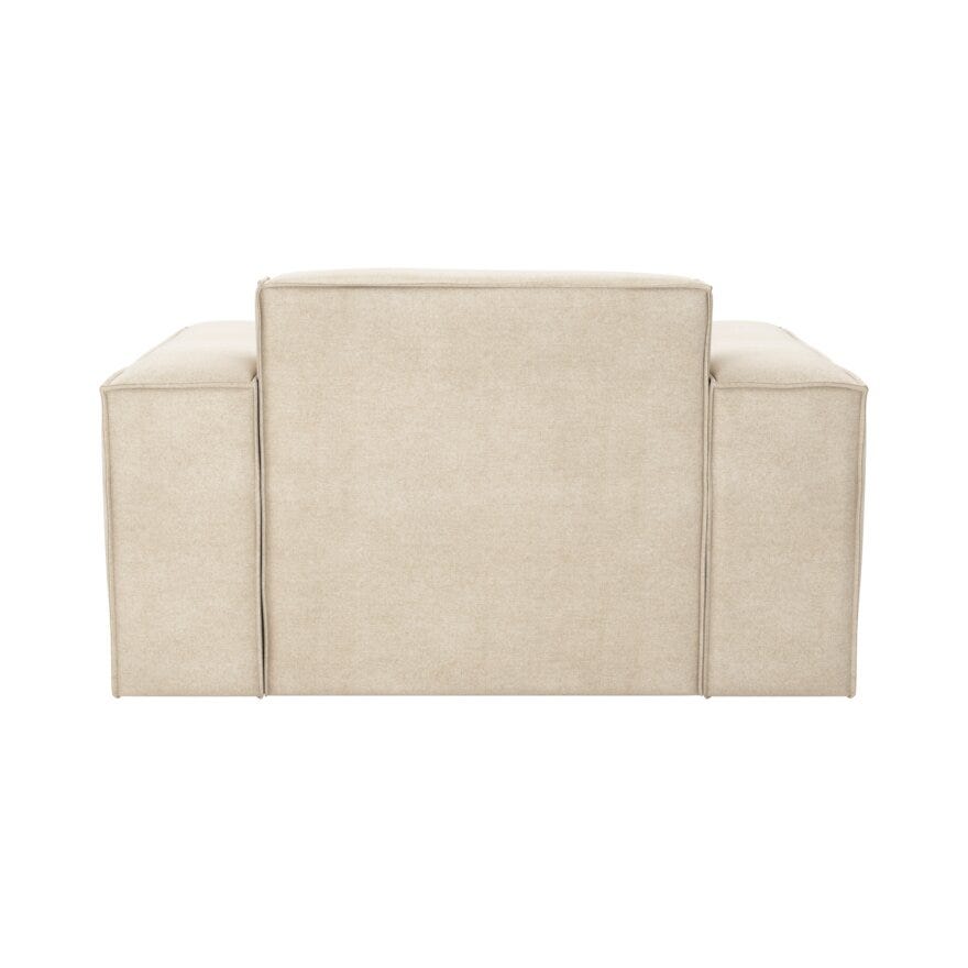 QUADRATO Loungestol i Beige/natur