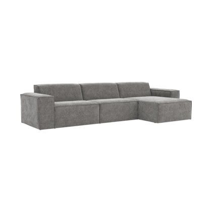 Quadrato 3 seter sofa med sjeselong XL
