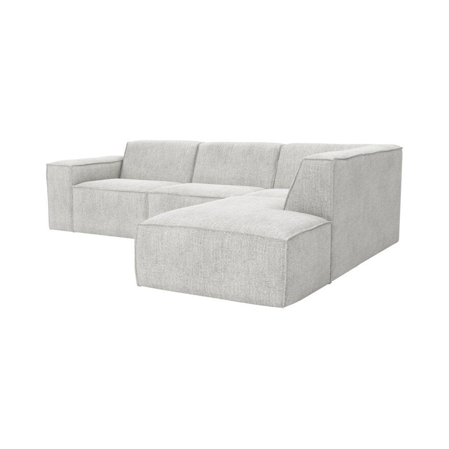 QUADRATO Hjørnesofa i Beige/natur