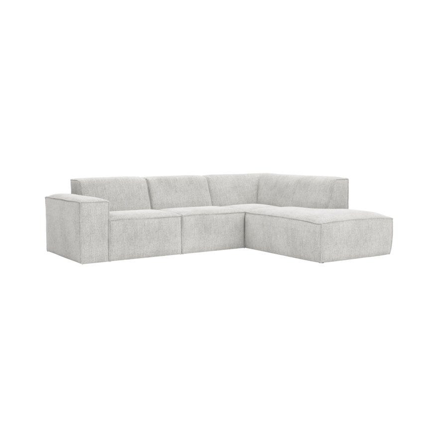 QUADRATO Hjørnesofa i Beige/natur