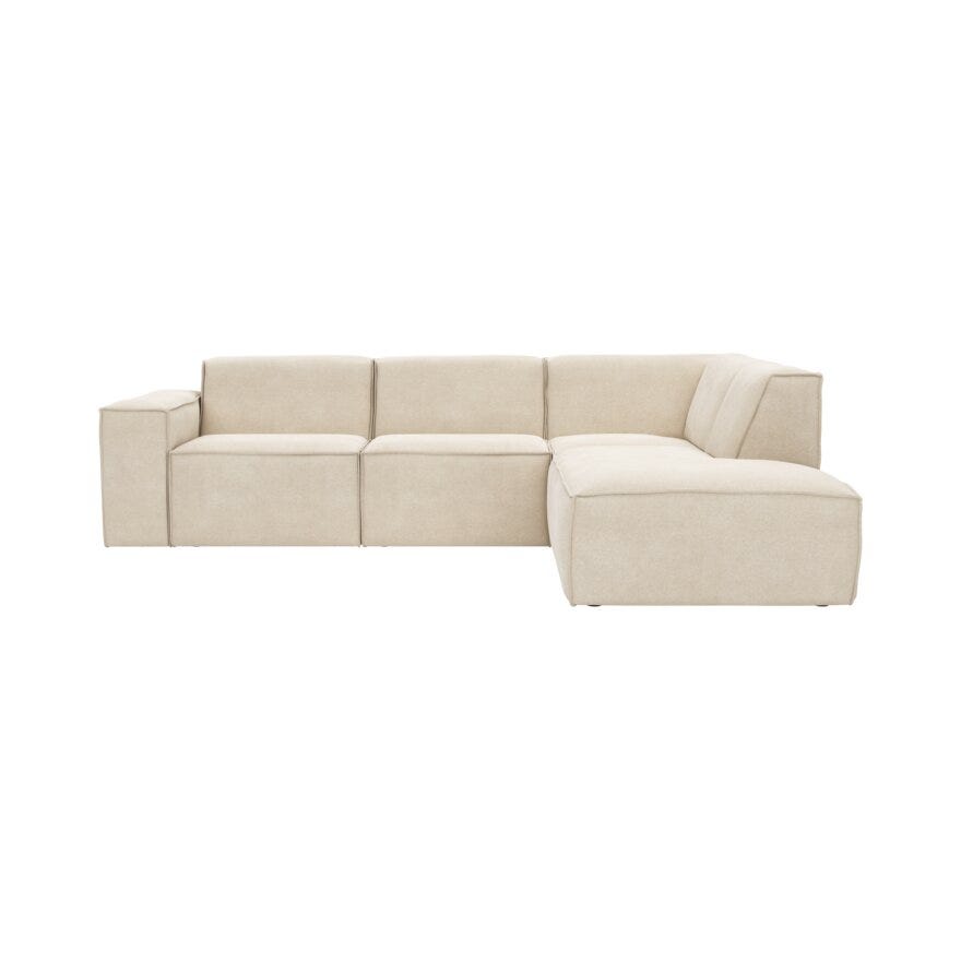 QUADRATO Hjørnesofa i Beige/natur