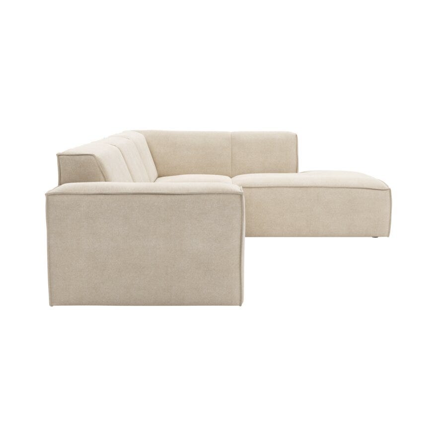 QUADRATO Hjørnesofa i Beige/natur