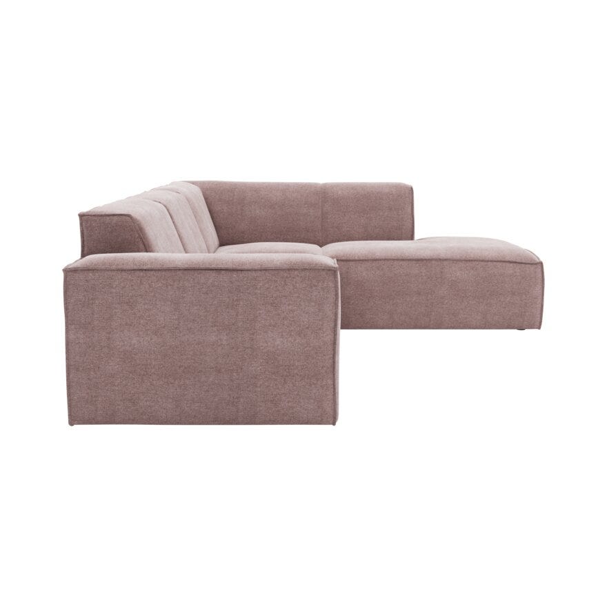 QUADRATO Hjørnesofa i Rosa