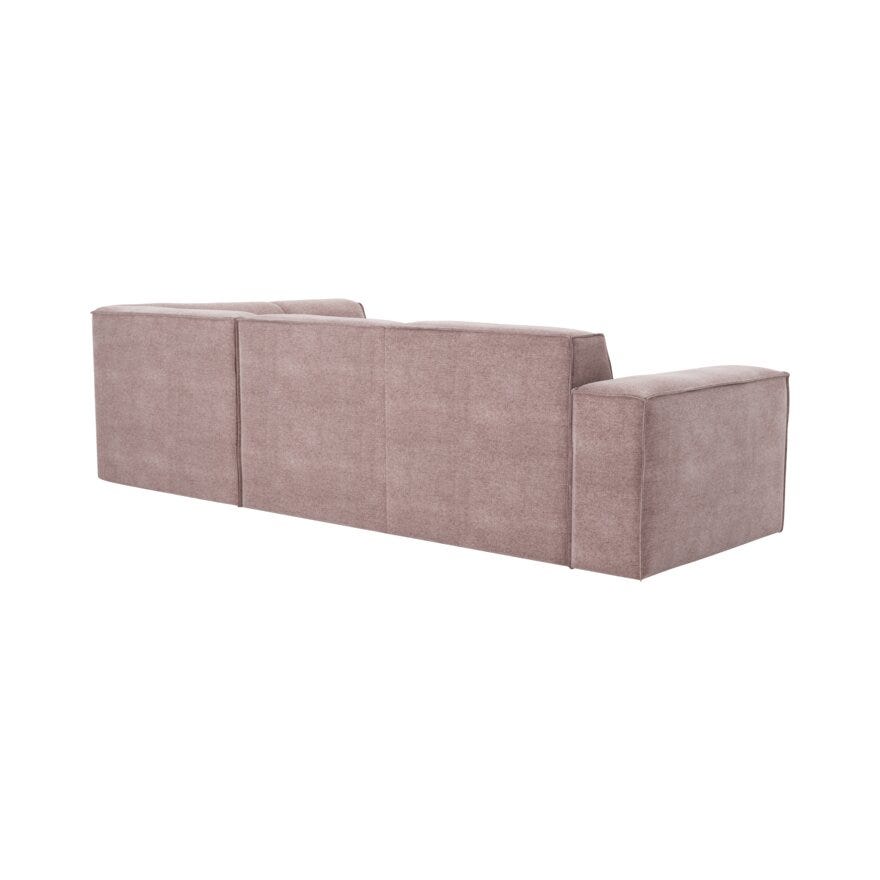 QUADRATO Hjørnesofa i Rosa