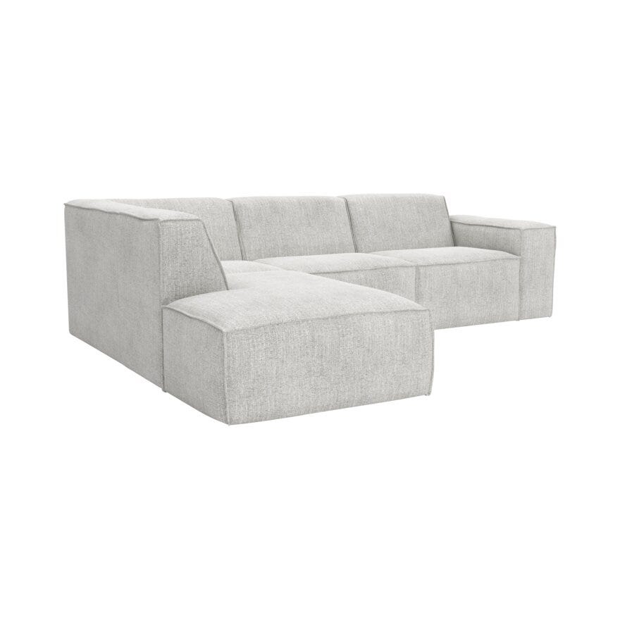QUADRATO Hjørnesofa i Beige/natur