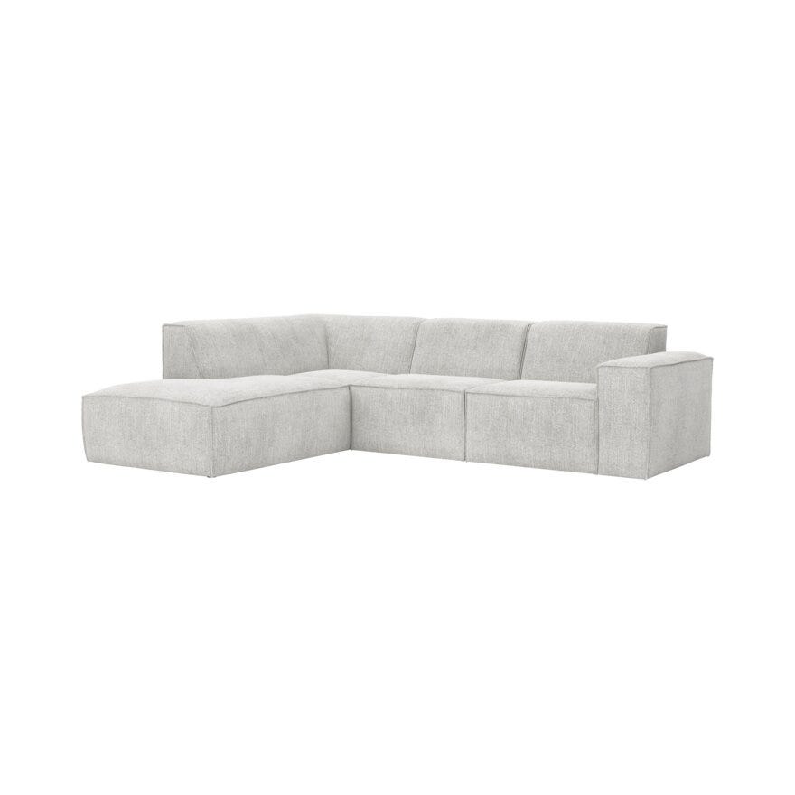 QUADRATO Hjørnesofa i Beige/natur